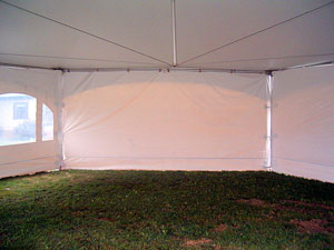 sidewal tent